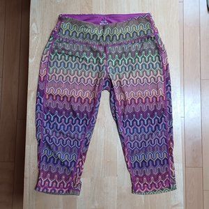 Prana Multicolored Capri Leggings Size S
